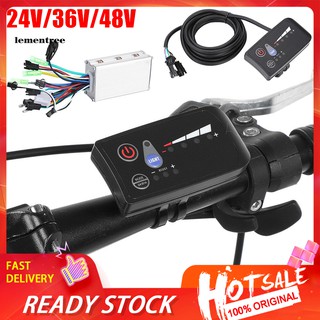 Bộ điều khiển động cơ không chổi than có đèn led 24 / 36 / 48v 250w cho xe tay ga