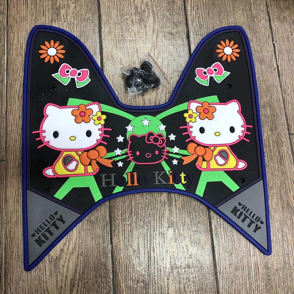 THẢM HOẠT HÌNH MÈO HELLO KITTY LÓT CHÂN XE VISION 2014 -  2019