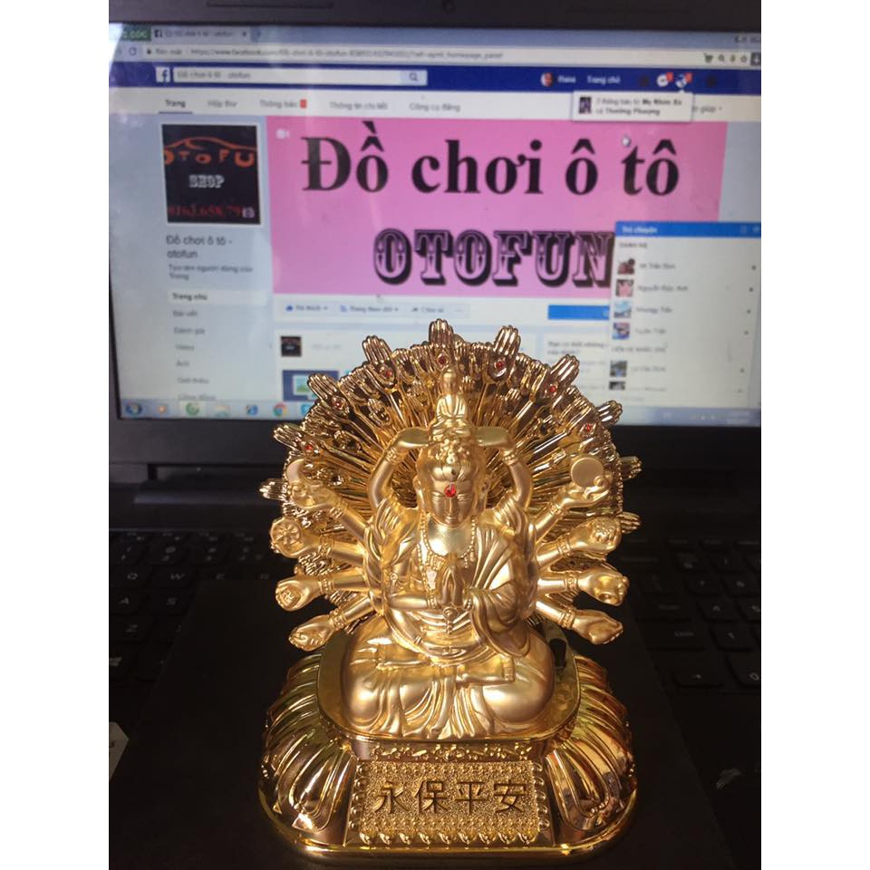 Tượng nước hoa phật bà nghìn tay