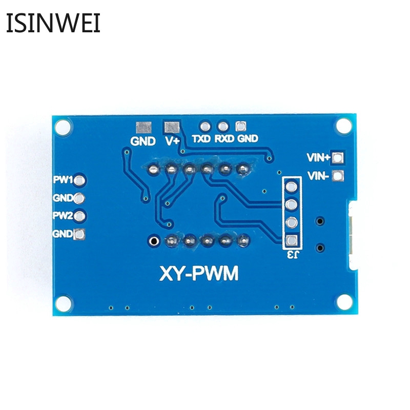 2 Channel PWM Generator Duty Cycle Pulse Frequency Module LED Digital Tube Board Module XY-PWM