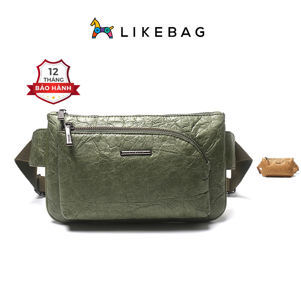 Túi đeo bụng, chéo hông nam nữ LIKEBAG thời trang sử dụng đựng tiền 175061054 - LIBAGI