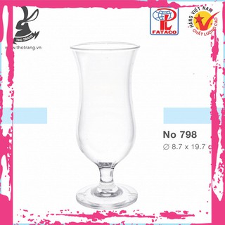 [Mẫu Mới]Ly Sinh Tố No798 Nhựa Trong Acrylic Cao Cấp Fataco Việt Nam