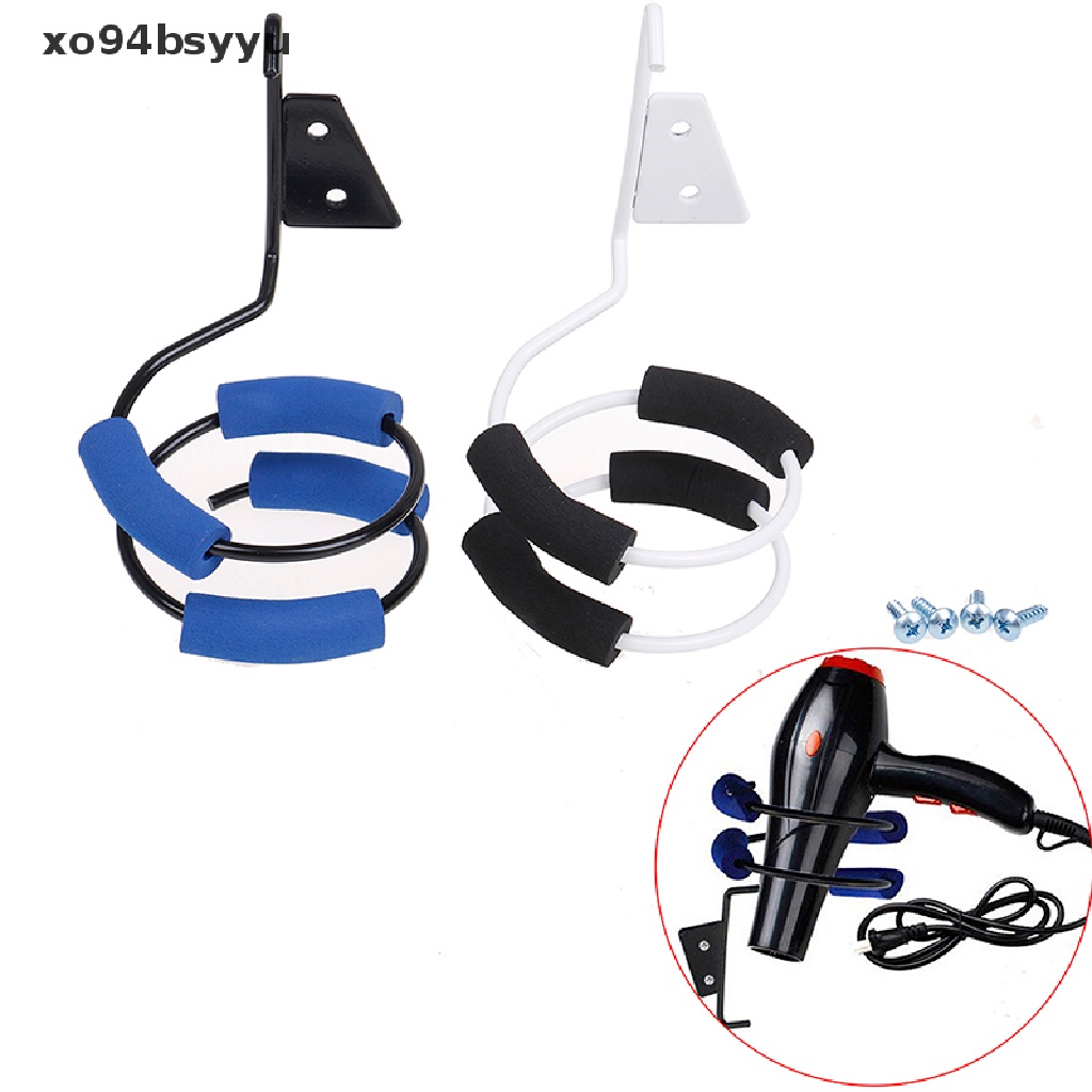 Giá Đỡ Máy Sấy Tóc Gắn Tường Bằng Nhôm Tiện Dụng Xo94Bsyu