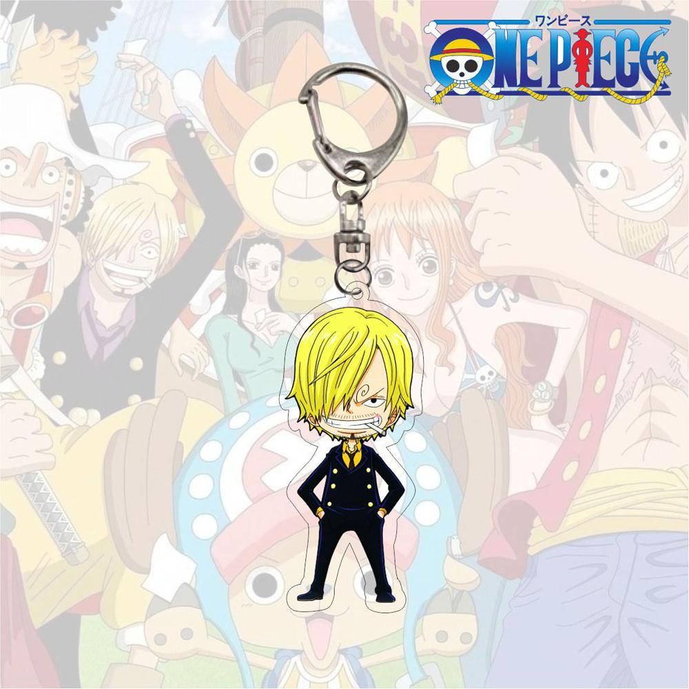 Móc Khóa Hình Nhân Vật Luffy Sanji Zoro