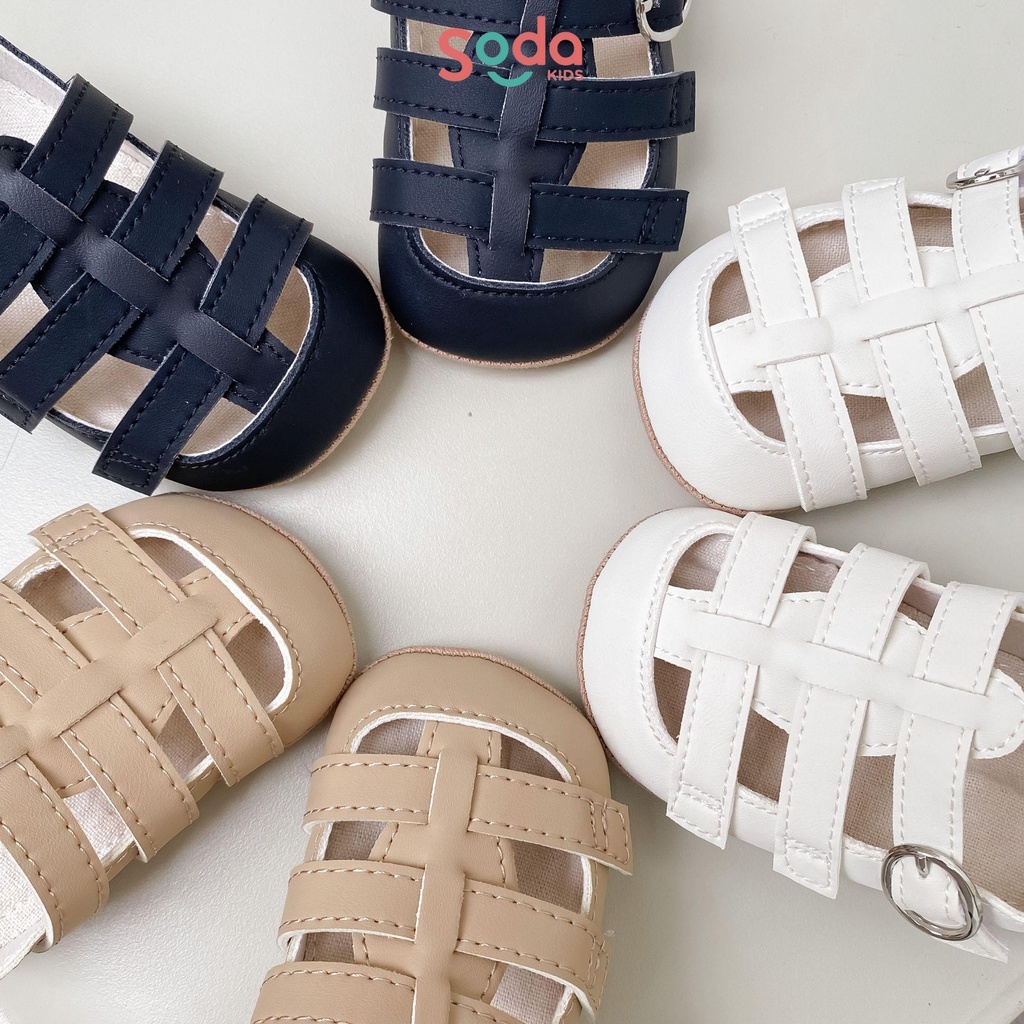 Sandal cho bé thiết kế rọ mềm, lót vải êm SODA KIDS phong cách Hàn Quốc