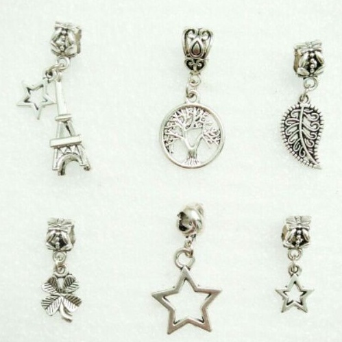 Charm treo trắng nhiều mẫu - Linhcharms