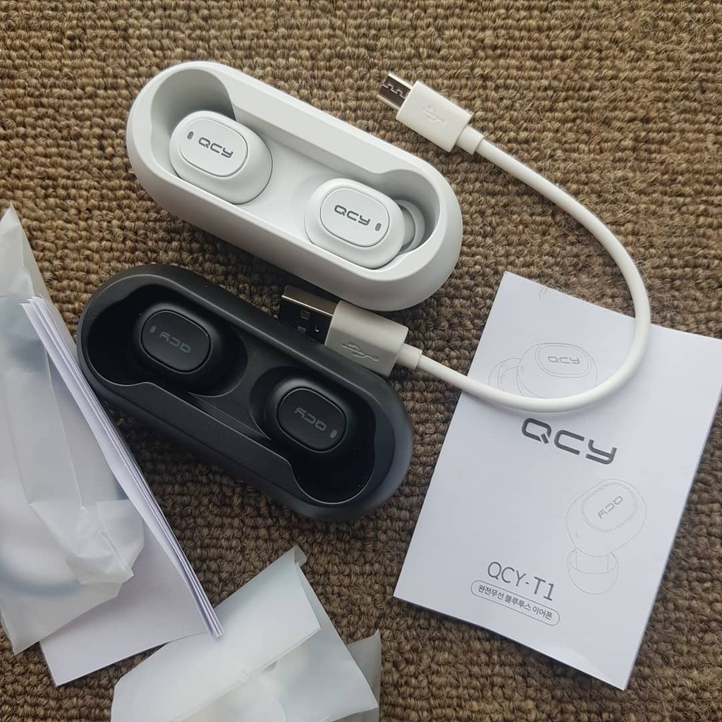  Tai nghe bluetooth QCY T1/T1C- QCY T2/T2C True Wireless