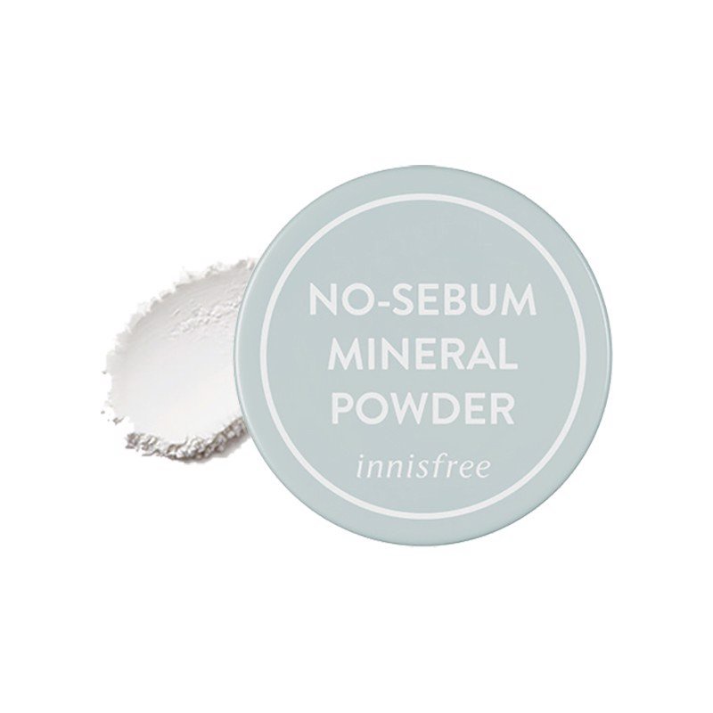 Phấn phủ dưỡng ẩm kiềm dầu Innisfree 5g / Innisfree No-Sebum Mineral / Moisture / Fixing Powder 5g