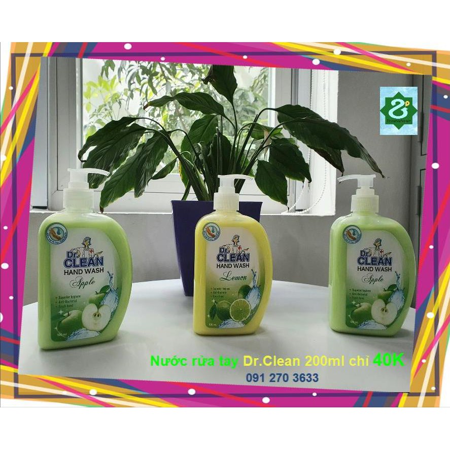 NƯỚC RỬA TAY DR CLEAN 500ml
