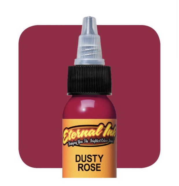 Mực xăm hãng Eternal tông đỏ