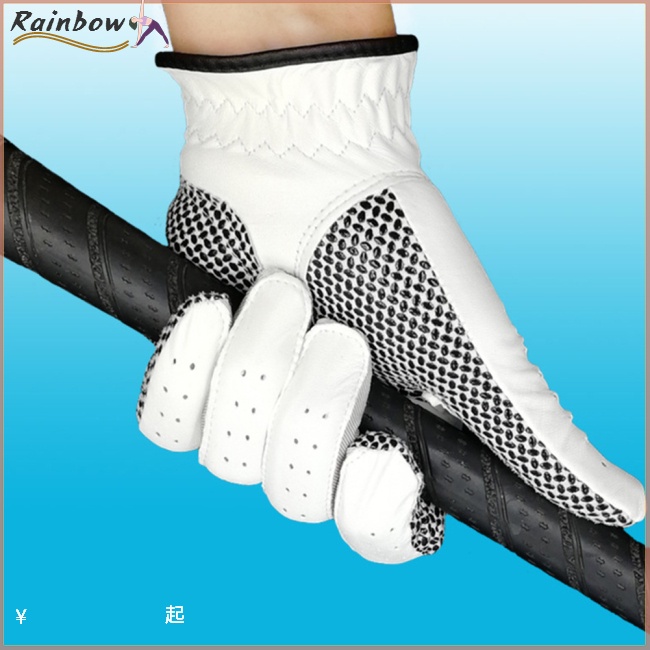 Găng Tay Da Cừu Chơi Golf Chống Trượt Thoáng Khí Cho Nam