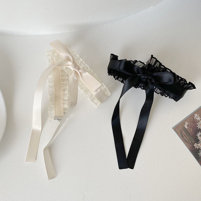 Choker phối ren hình nơ phong cách Hàn Quốc cho nữ C277