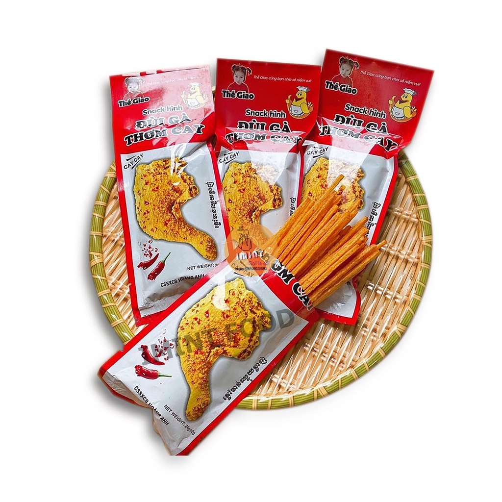 Snack Tăm Cay MIX Món Quà Tuổi Thơ Ăn Vặt IMINT FOOD