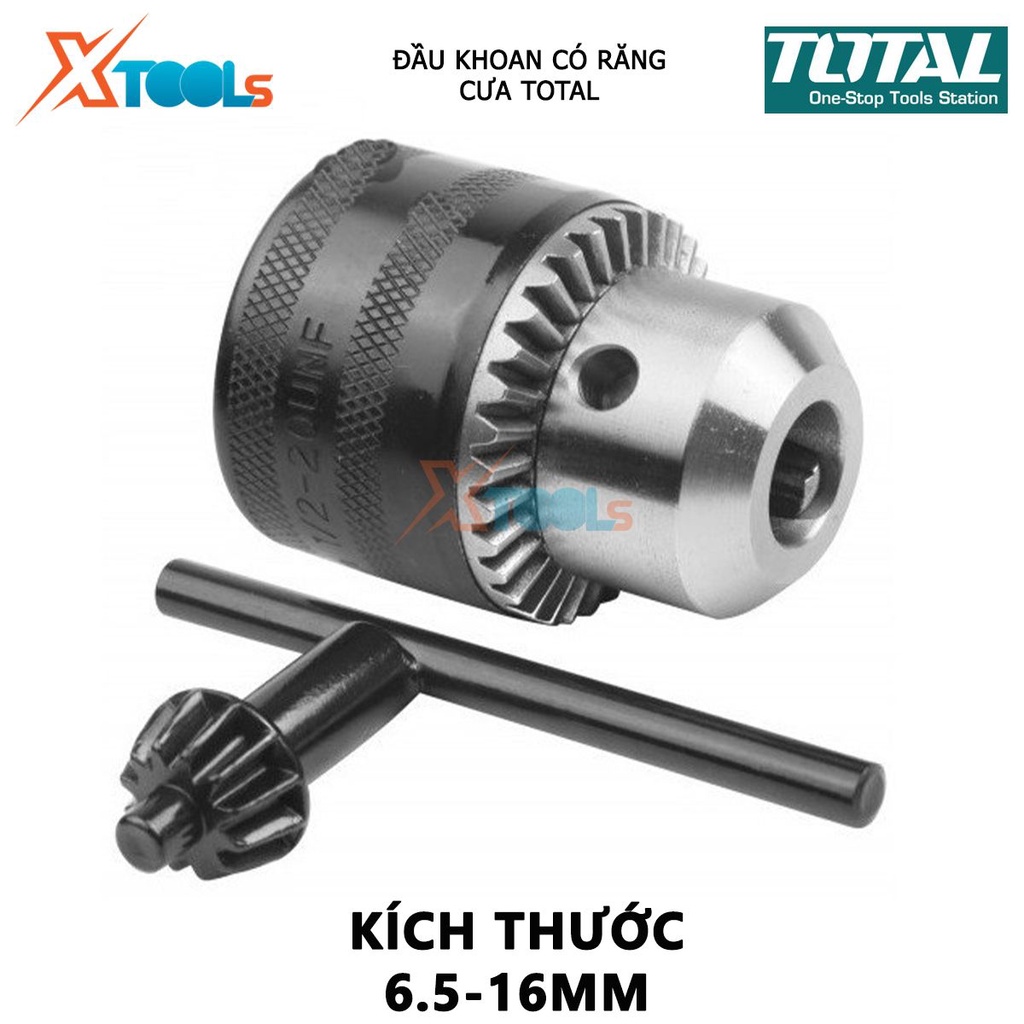 Đầu khoan (có răng cưa) TOTAL | đầu khoan khả năng khoan 0.6 - 16mm đầu khoan 55mm - 80mm [CHÍNH HÃNG] [XTOOLs]