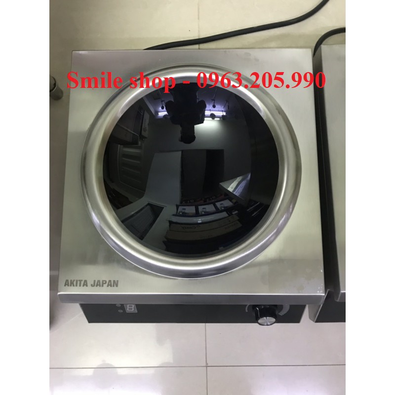 Bếp từ công nghiệp AKITA mặt lõm 5000w Chính hãng nhật bản