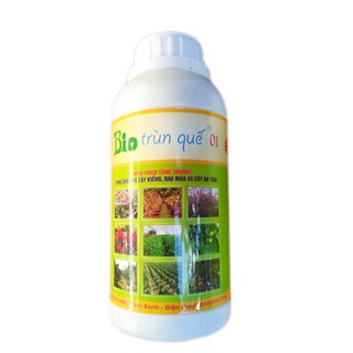 Phân bón hữu cơ sinh học Dịch trùn quế thủy phân - Phân trùn quế BIO 01 kích thích ra rễ và tốt lá