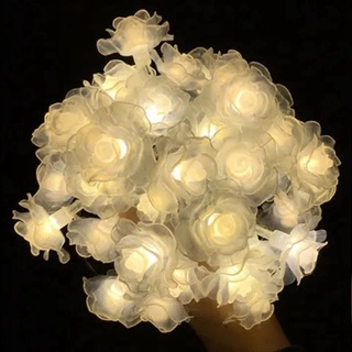 Rose Flower String Light LED Romantic Fairy Light Wedding Party String Lights
