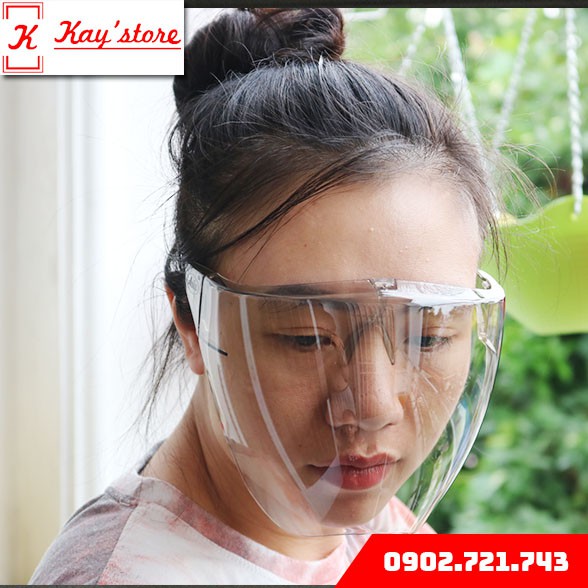 Kính chống giọt bắn ASIA phòng dịch có khả năng ngăn đọng hơi thở, sương và chống tia uv x400