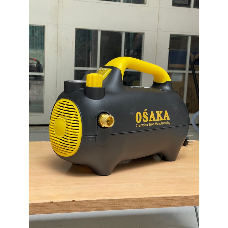 Máy rửa xe mini Osaka S3 2000w, có chỉnh áp, lõi đồng 100%, máy rửa xe gia đình