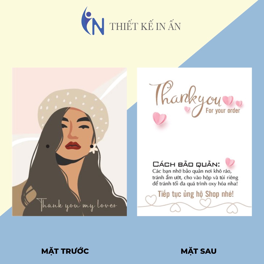100 chiếc tag bìa treo khuyên, thẻ treo bông tai, Earring hang tags, giấy dày, kích thước 7x5.4cm