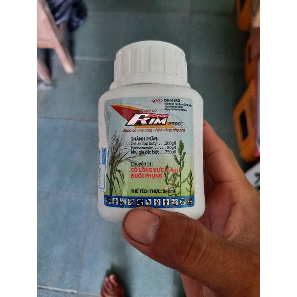 Thuốc trừ cỏ lúa SUPER RIM 250ML