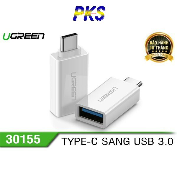 Đầu Chuyển USB Type C Sang USB 3.0 Ugreen 30155