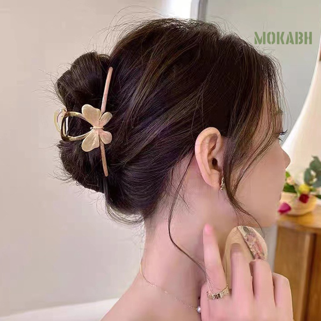 Kẹp Tóc Kim Loại Hình Bướm Xinh Xắn Cho Nữ