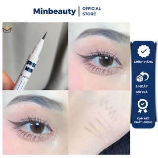 Bút kẻ bọng mắt cười và nếp mí Sweet Mint Blue White MINBEAUTY