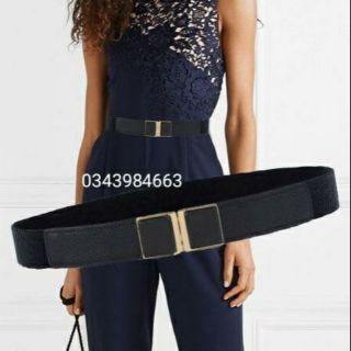 Thắt lưng nữ dây nịt nữ mặt vuông