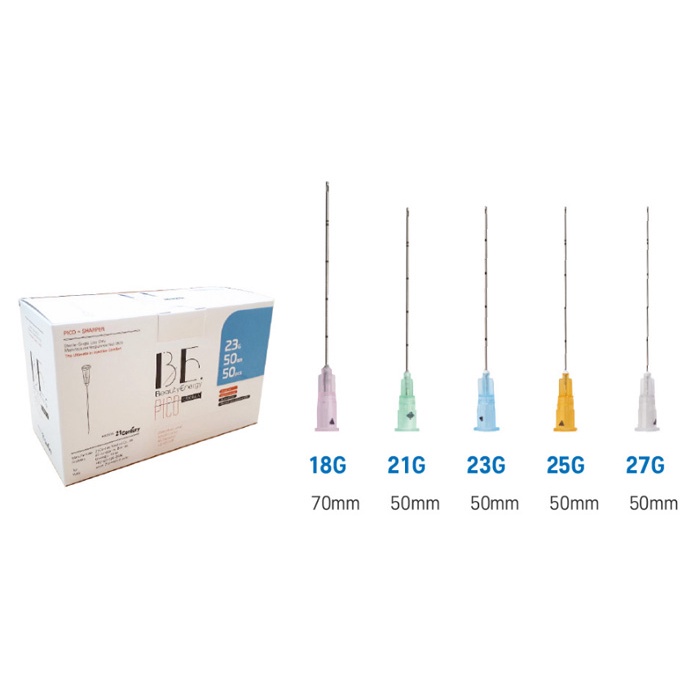 Disposable Filler Cannula needle  -Kim đầu tù Cannula Pico cao cấp tặng kim mồi đủ size tiêm PRP Filler an toàn