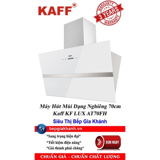 Máy hút mùi dạng kính vát 70cm kaff kf lux at70fh