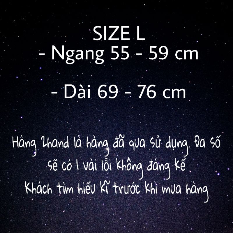 [SIZE L] ÁO THUN MỸ TAY DÀI 2HAND - CHỌN MẪU