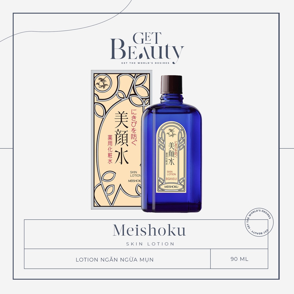 NƯỚC HOA HỒNG CẢI THIỆN MỤN LOTION NGĂN NGỪA MỤN MEISHOKU BIGANSUI MEDICATED SKIN 90ML