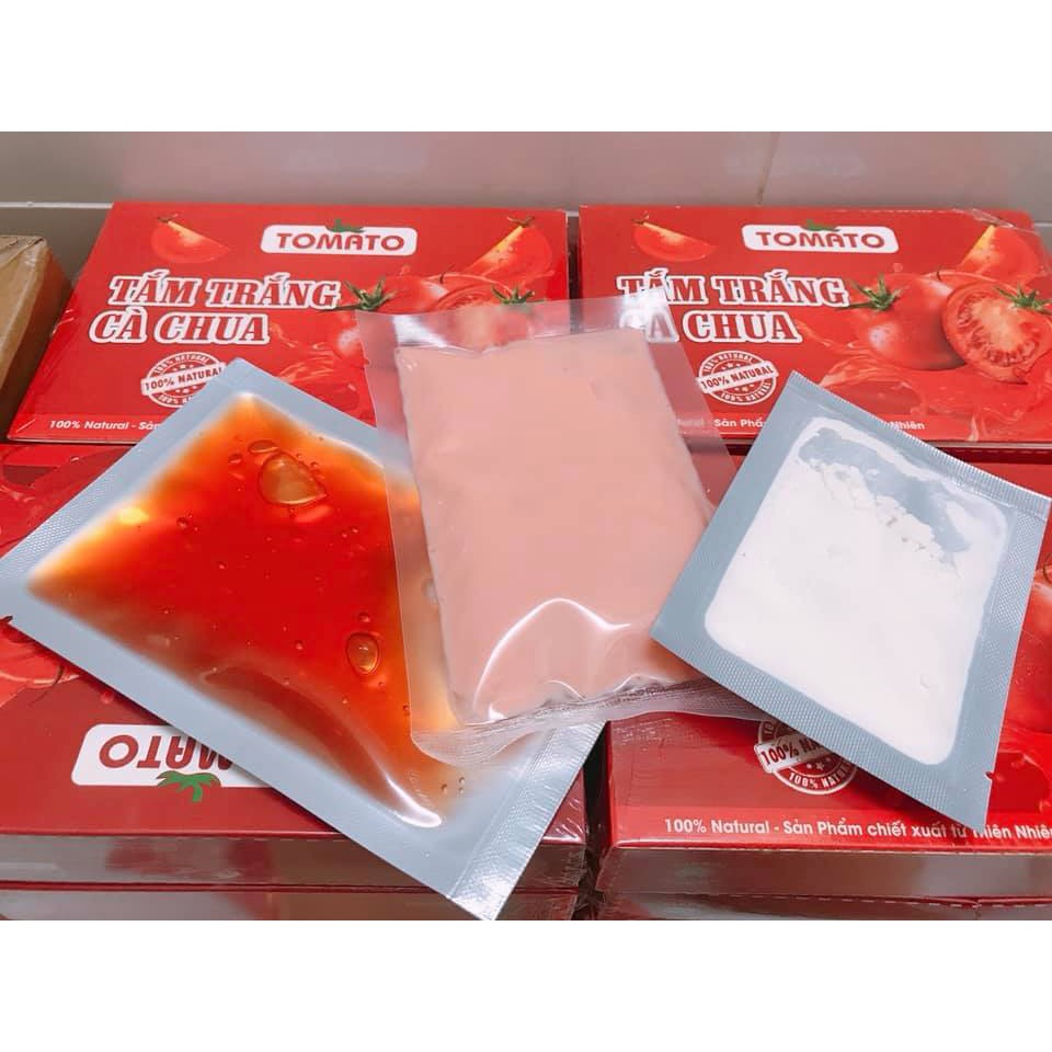 ( BÁN SỈ) TẮM TRẮNG CÀ CHUA TOMATO