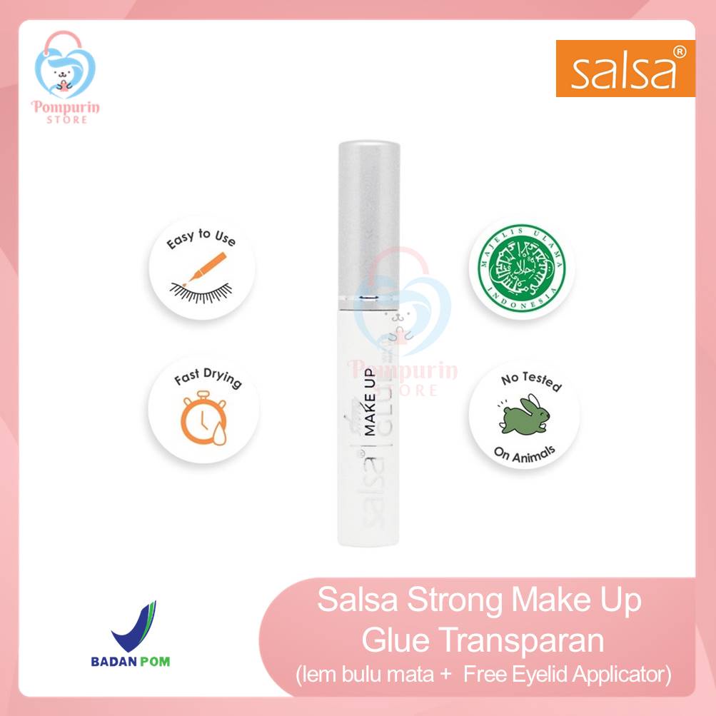 Keo dán lông mi trong suốt và dụng cụ hỗ trợ dán mi giả