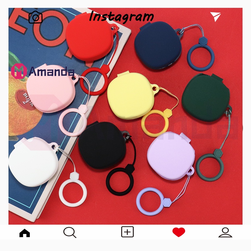 Vỏ bọc bảo vệ hộp sạc tai nghe XBS01 Baseus WM01 TWS silicone chống bụi bẩn mới