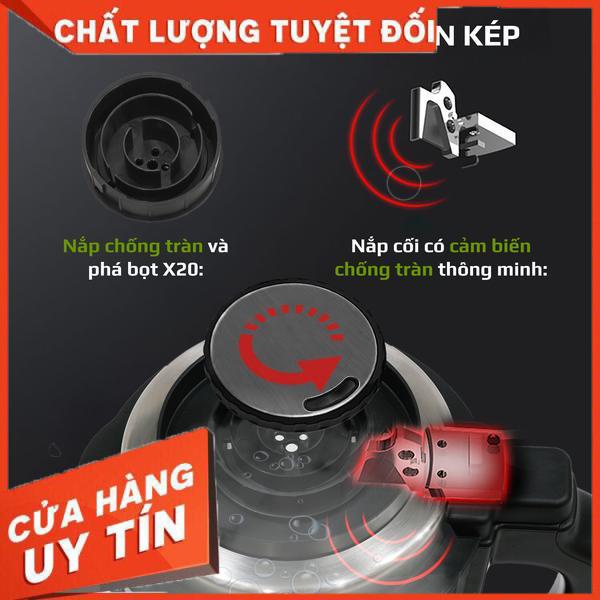 Máy Làm Sữa Hạt OLIVO X20 1800W Chính hãng - BH 24 tháng Máy Xay Sinh Tố, Làm Sữa Hạt Siêu Mịn Thương Hiệu Mỹ