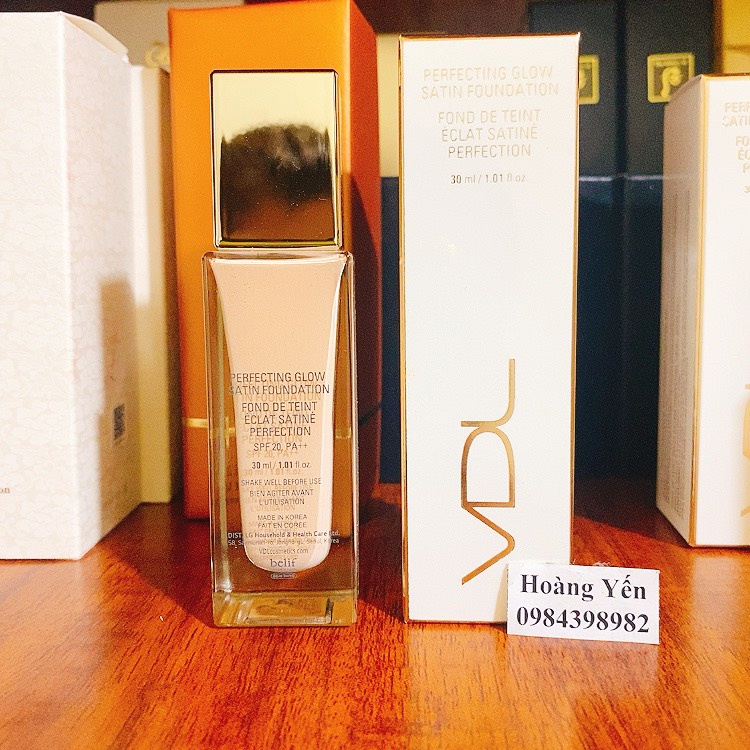 [MẪU MỚI] Kem Nền VDL Perfecting Last Foudation SPF 20+++ CHAI 30ML