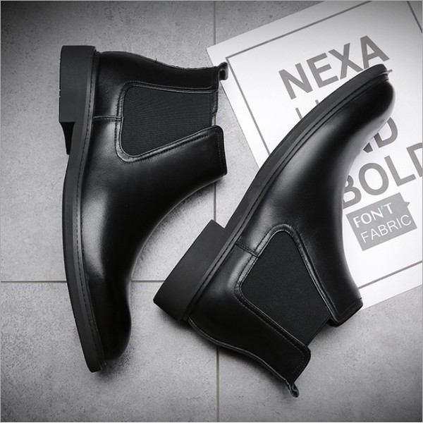 Giày Boot Nam - Chelsea Boots Da Bóng Cao Cấp GN292