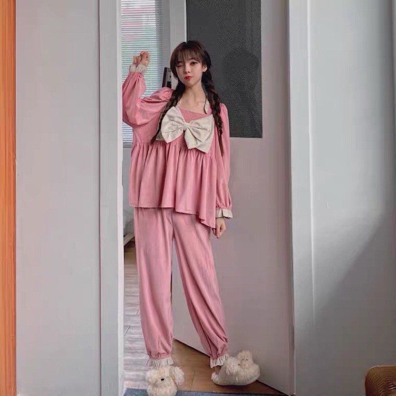 Set đồ ngủ pink pink