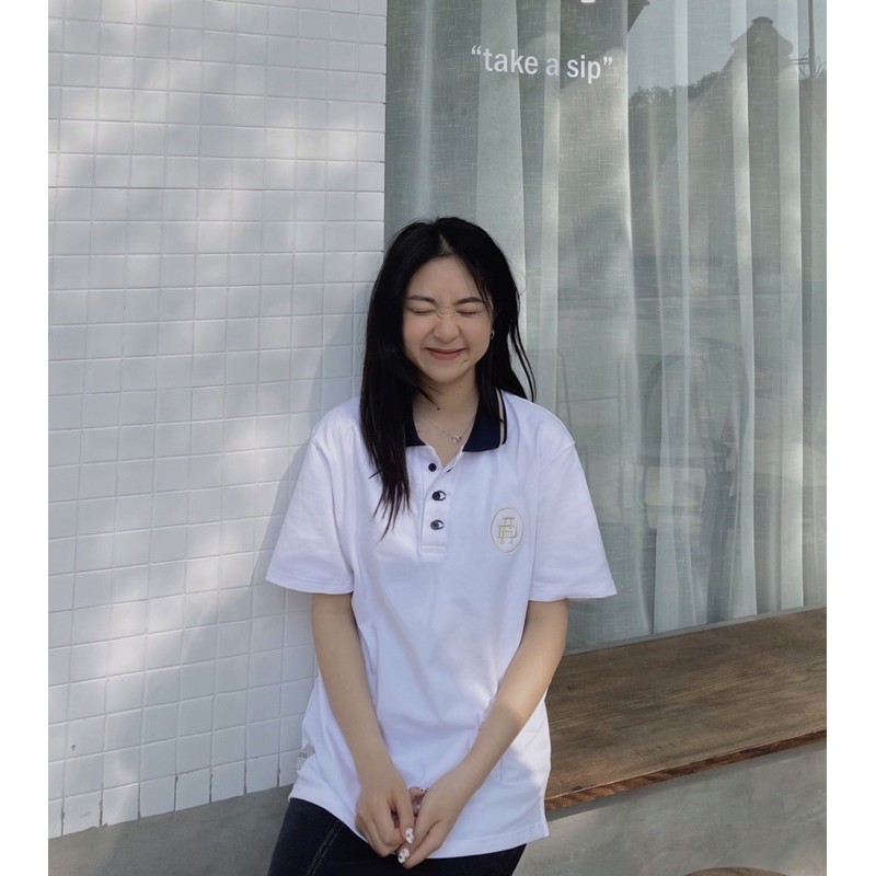 Áo thun có cổ (Eyes Polo), chi tiết thêu con mắt ngay nút áo độc đáo | BigBuy360 - bigbuy360.vn