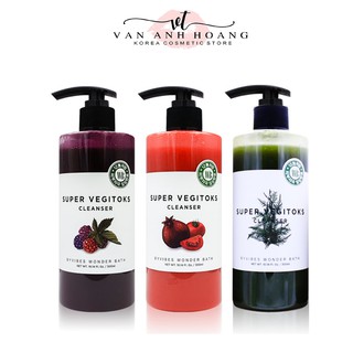 Hàng có sẵn - Sữa rửa mặt rau củ quả 3in1