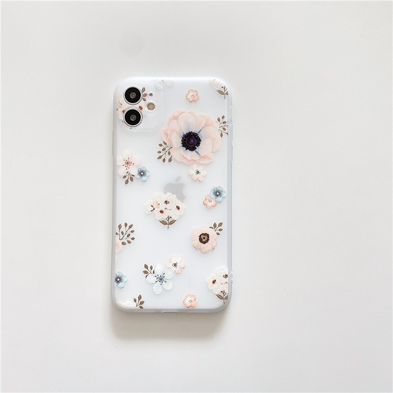 Flower Case Oppo A33 2020 A54 A53 2020 Reno4 A92 A52 A72 A5 A9 2020 A12 A5S A7 A3S A12E A31 A1K A37 F9 F9pro Soft TPU Phone Cover | BigBuy360 - bigbuy360.vn