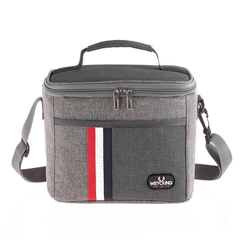 Túi giữ nhiệt bằng chất liệu lá nhôm đựng hộp cơm trưa tiện dụng đi picnic | BigBuy360 - bigbuy360.vn