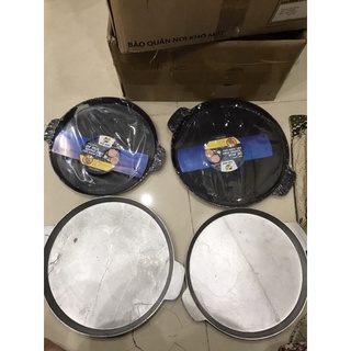 Chảo gang nướng thịt , chảo bánh mì loại lớn 26cm 28cm