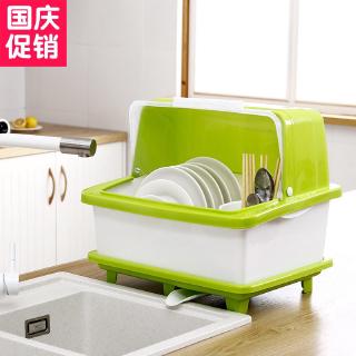 Kệ Úp Chén Đĩa Ráo Nước Thiết Kế Xoay 360 Độ Tiện Dụng
