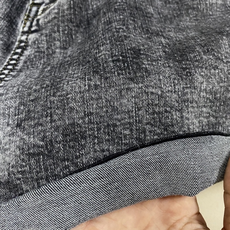 [6Mẫu 58-95kg] Quần Đùi Lưng Phối Thun - Quần Short Jean Trơn Bigsize - Lưng Cao - Co Giãn Mạnh NHIỀU MÀU