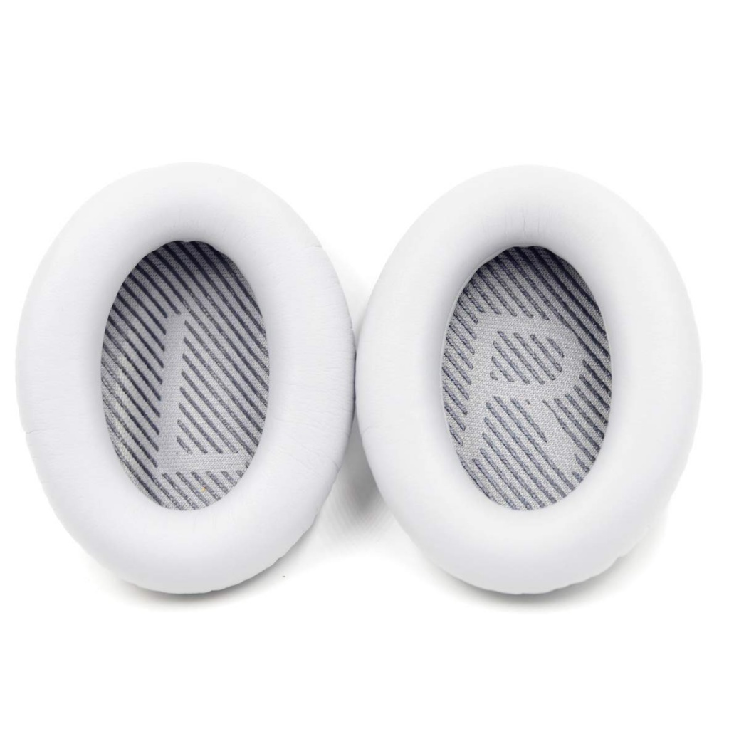 Cặp Đệm Tai Nghe Bằng Da Và Xốp Mềm Màu Xanh Dương Thoải Mái Thay Thế Cho Bose QC35 QC35 II