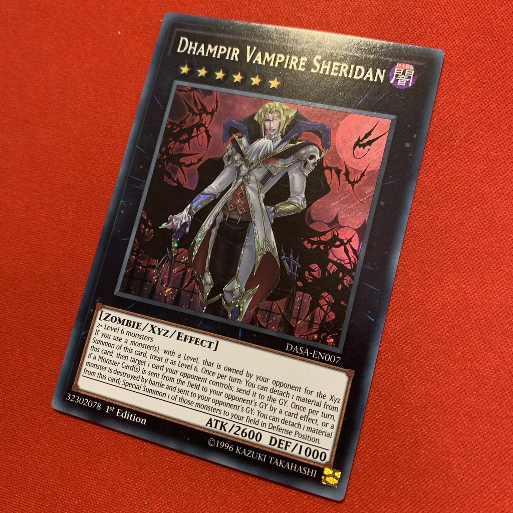 EN]Thẻ Bài Yugioh Chính Hãng] Dhampir Vampire Sheridan