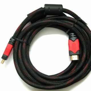Cáp HDMI 5m dây bọc lưới chống nhiễu